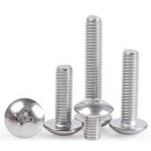 Stainless Steel M6*35mm SS410 Cross recessed truss head screws